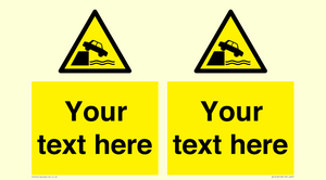 Custom Warning unprotected edges